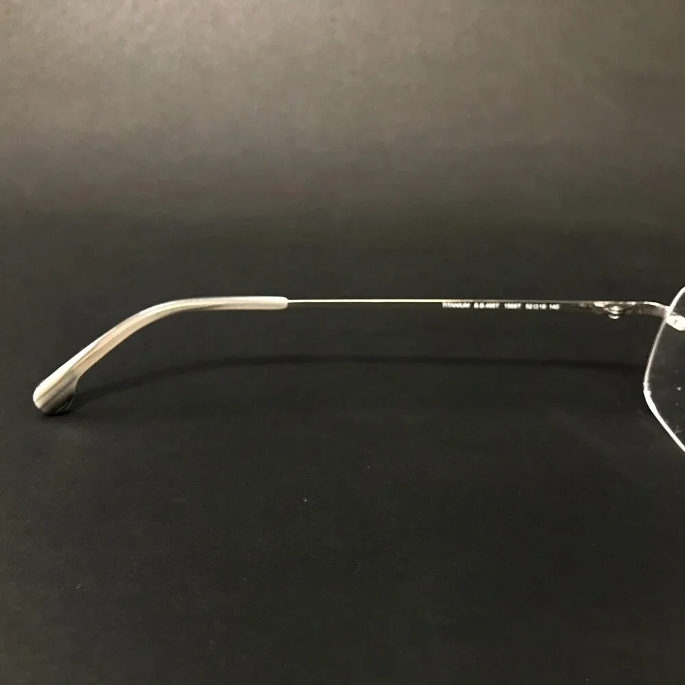 Brooks Brothers Eyeglasses Frames BB495T 1558T Silver Square 52-18-140